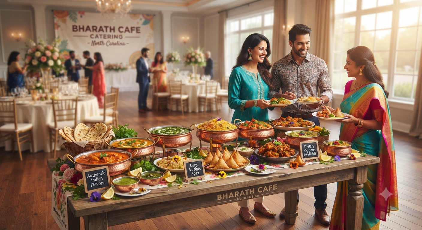 What Should You Serve at a North Carolina Event? Let Indian Food Set the Table
